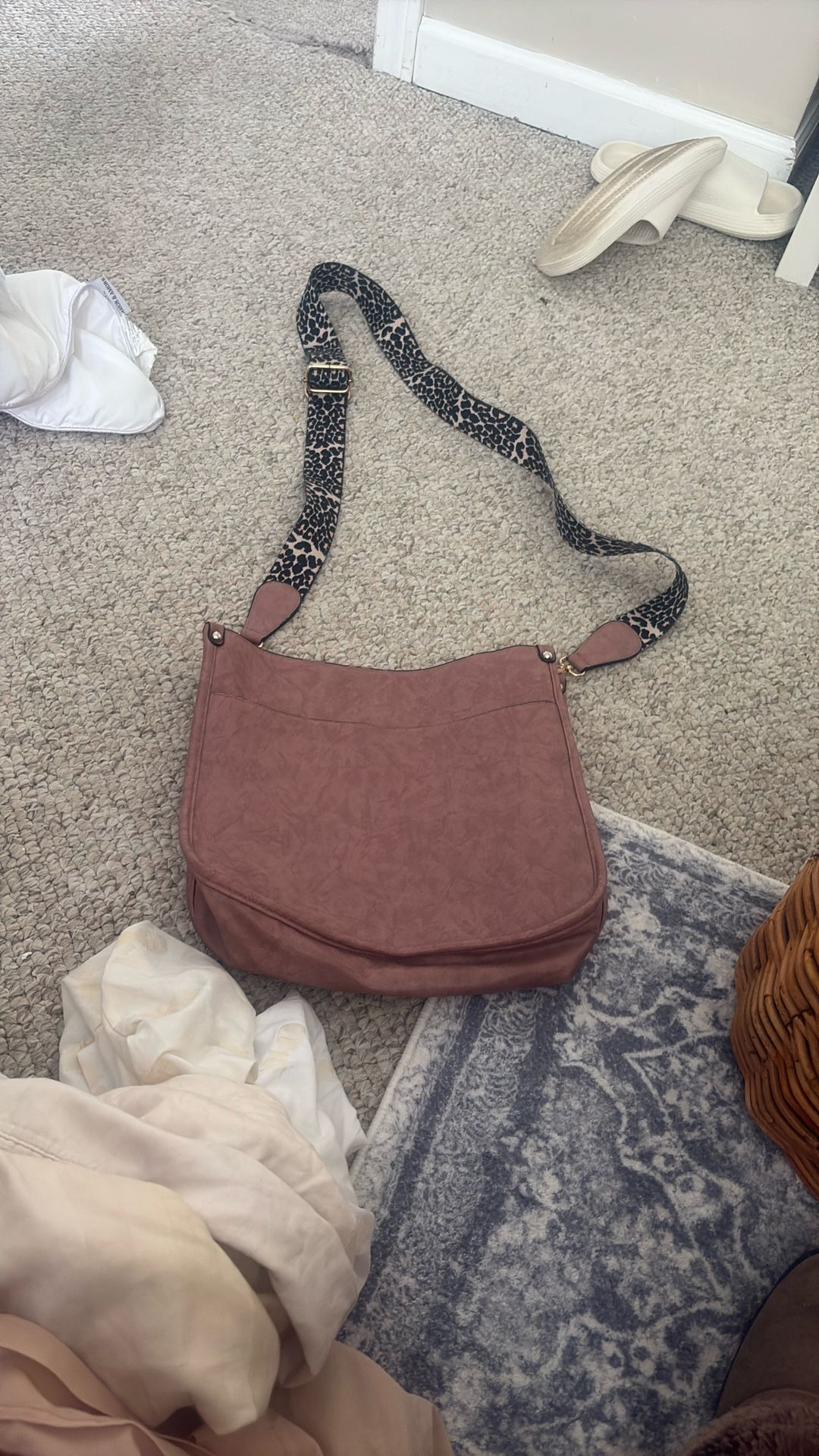 Pink Crossbody Purse
