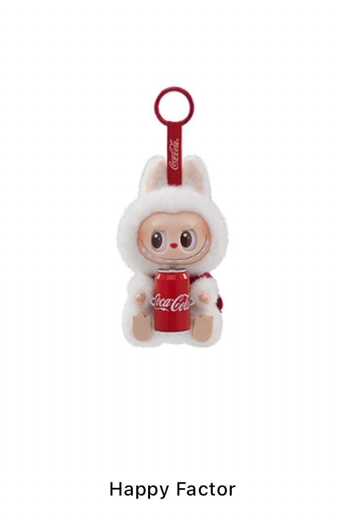 THE MONSTERS COCA-COLA SERIES-Vinyl Face Blind Box Happy Factor