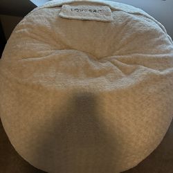 Lovesac Moviesac W/Limited Edition Fur Cover