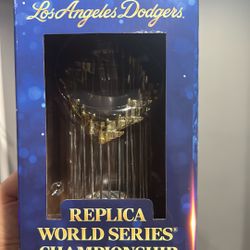 Dodgers Replica World Series Trophy