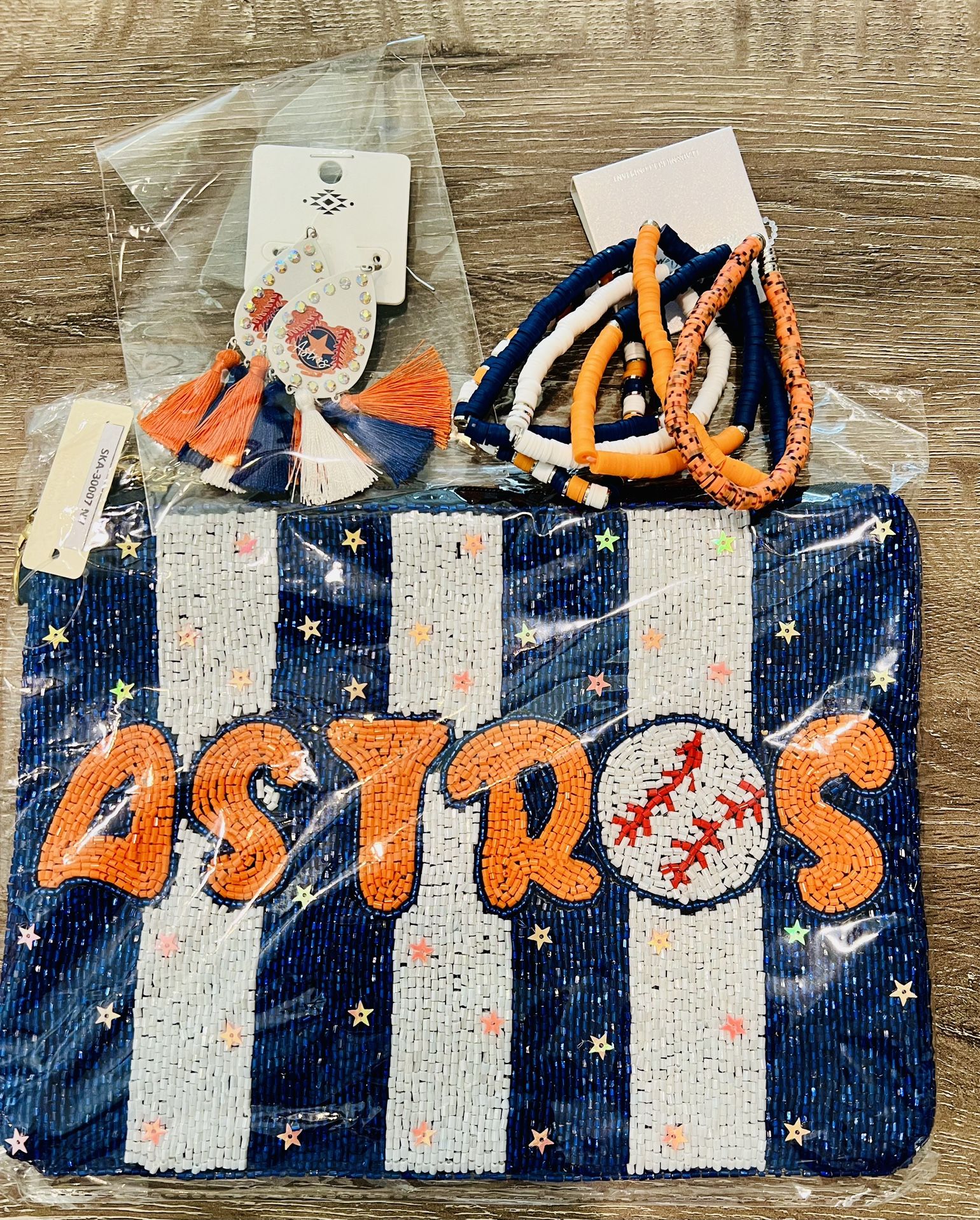 Astros Crossbody & Accessories Bundle