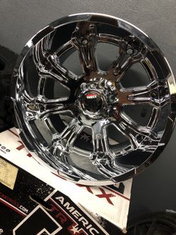20x12 chrome 6 lug