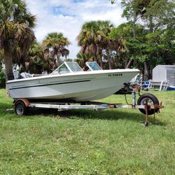 Boat And Trailer