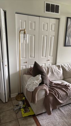 Floor lamp changing decor