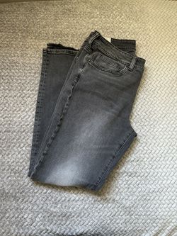 H & M black jeans with wash