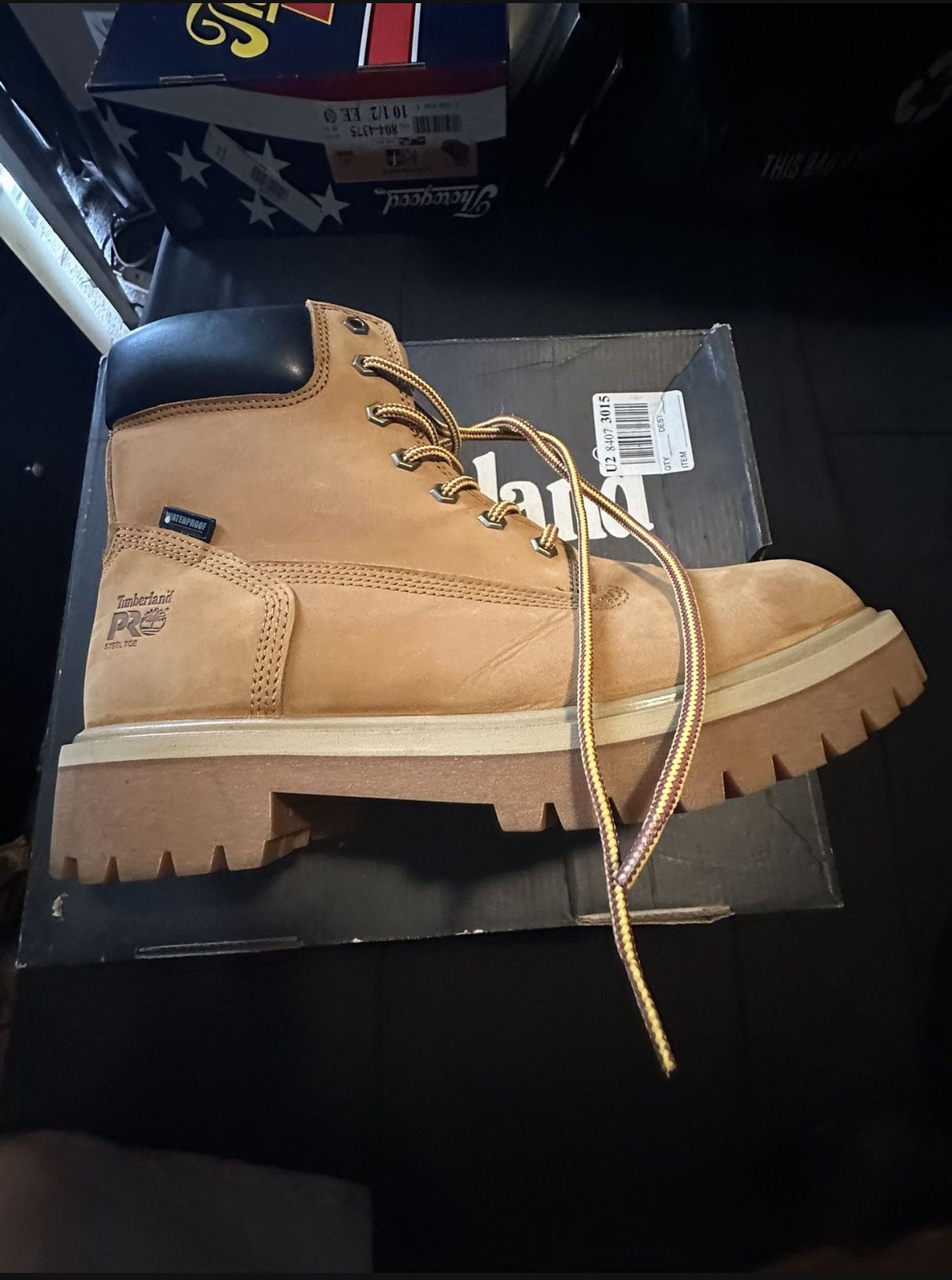 Timberland Pro Direct Steel Toe Boots New “Christmas