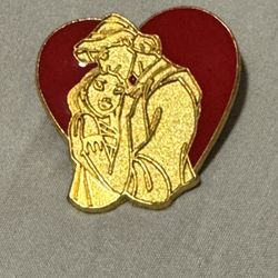 Disney Lanyard Series Pocahontas And John Smith Pin 