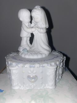 Precious Moments “Forever True” Cake Topper 
