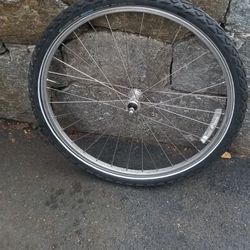 26" Front Mountain Bike Wheel & Tire