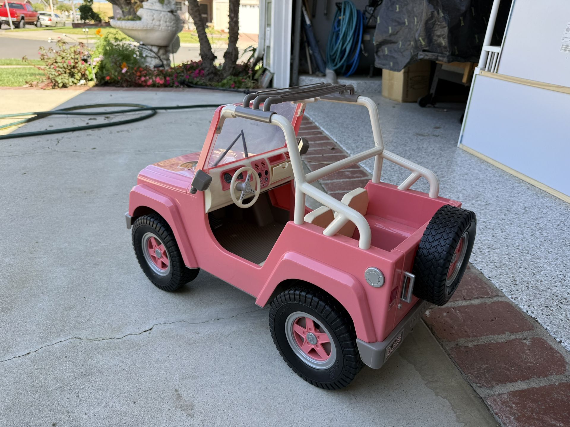 American Girl Doll Jeep