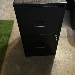 2 Drawer File Cabinet 