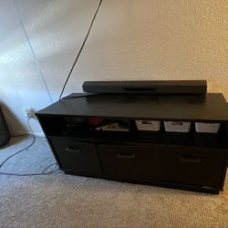 3 Door Tv Stand Console 