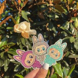 Labubu Holographic Stickers 
