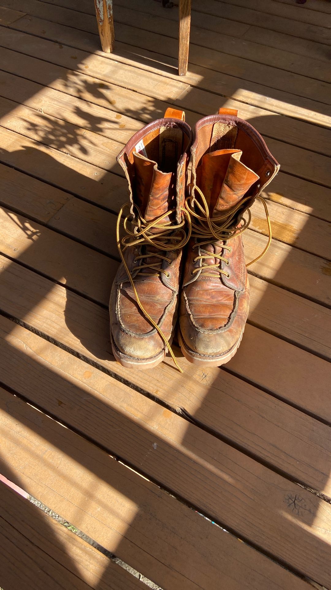 Red Wing Leather Boot Size 11D Newly Resold