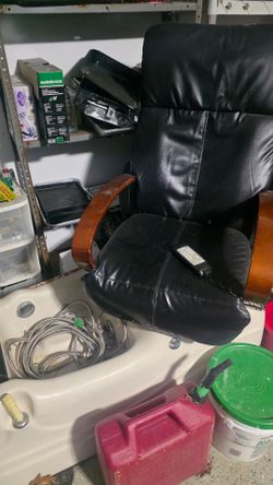 Commercial Whirlpool Pedicure Spa Chair w/ Massage Chair - Fully Working