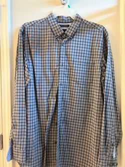 Banana Republic Men's Plaid Button-Down Shirt