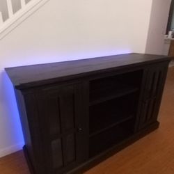 Entertainment Center w/ LED Lights