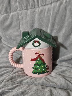 ‼️PLEASE READ DESCRIPTION‼️Starbucks Christmas Bear House Coffee Mug