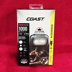 Coast RL22R Rechargeable LED Headlamp [1000 Lumens] - NEW!