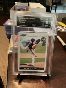 2018 Leaf National Convention #05 Rookie Shohei Ohtani Gem. Mint 9