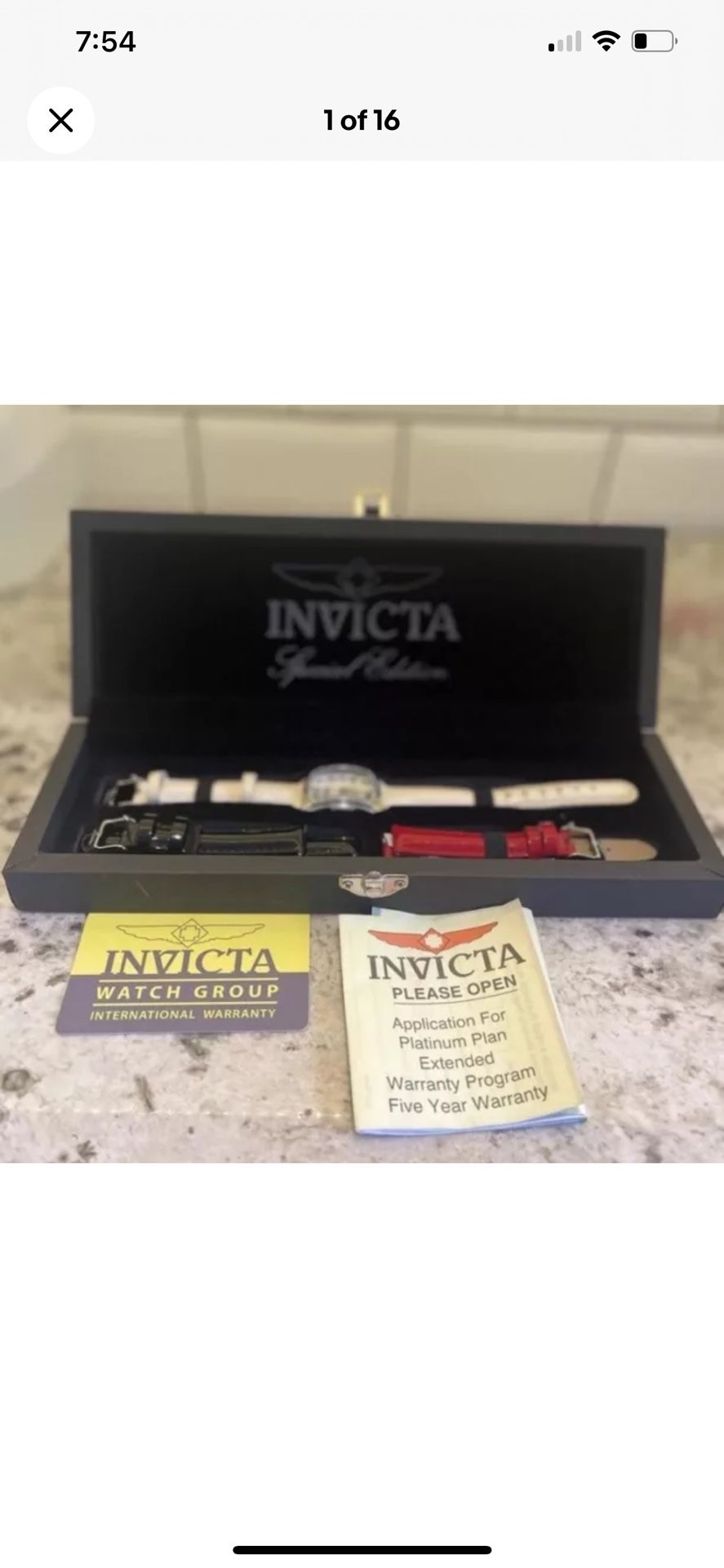 Womens / Ladies Invicta baby Lupah # 0441 Wrist Watch Set + Special Edition Case