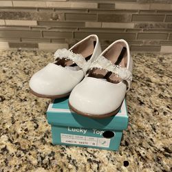 Toddler White Dress Up Shoes