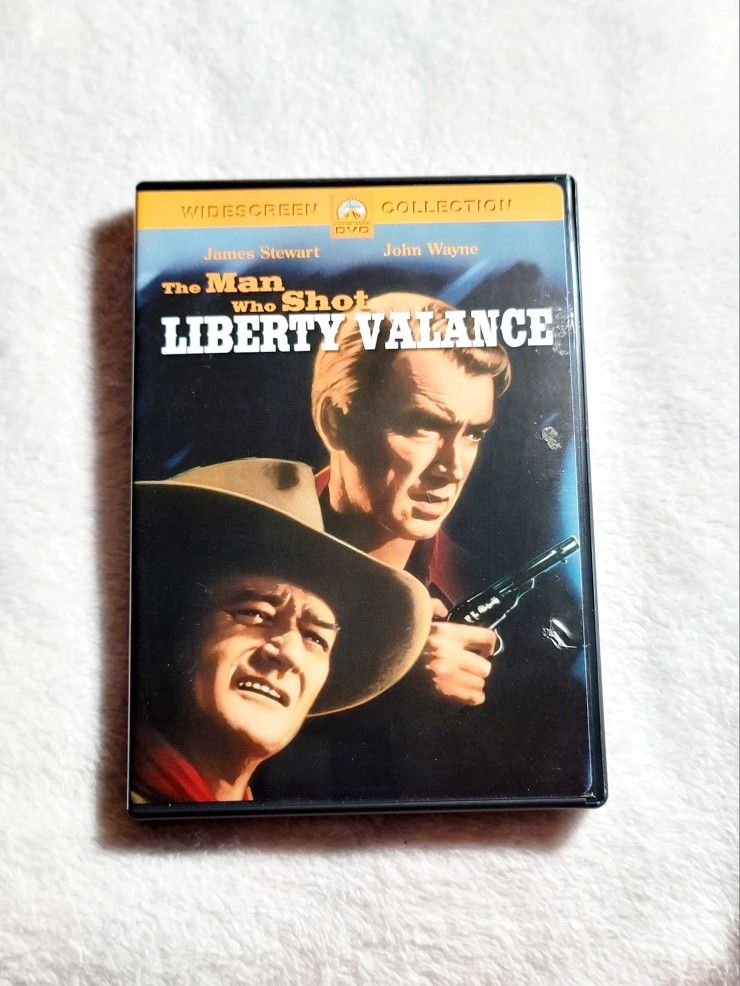 The Man Who Shot Liberty Valance DVD (1962 B&W)