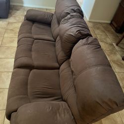Sofa with recliner 