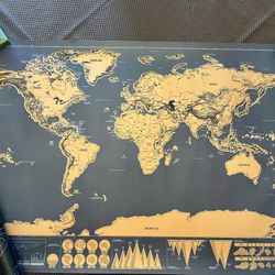 Scratch Map Deluxe Edition 