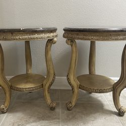 Marble End Tables