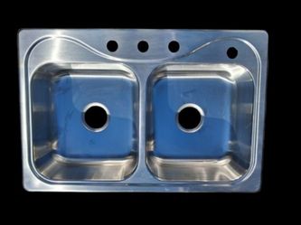 STERLING  SINK'S NEW OUT OF BOX  33x22x7