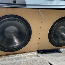 2 12” Kenwood Subwoofers 