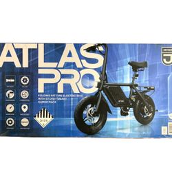 Jetson Atlas Pro Folding Fat Tire Electric Bike with Sturdy Smart Cargo Rack