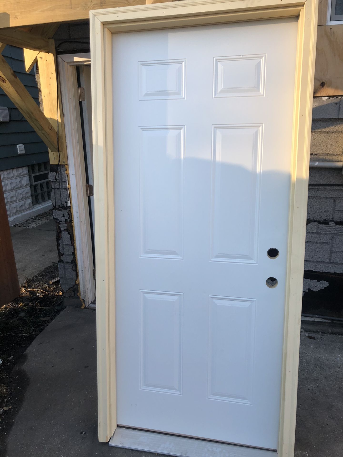 Brand new entry door