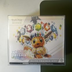 Prismatic Evolutions ETB