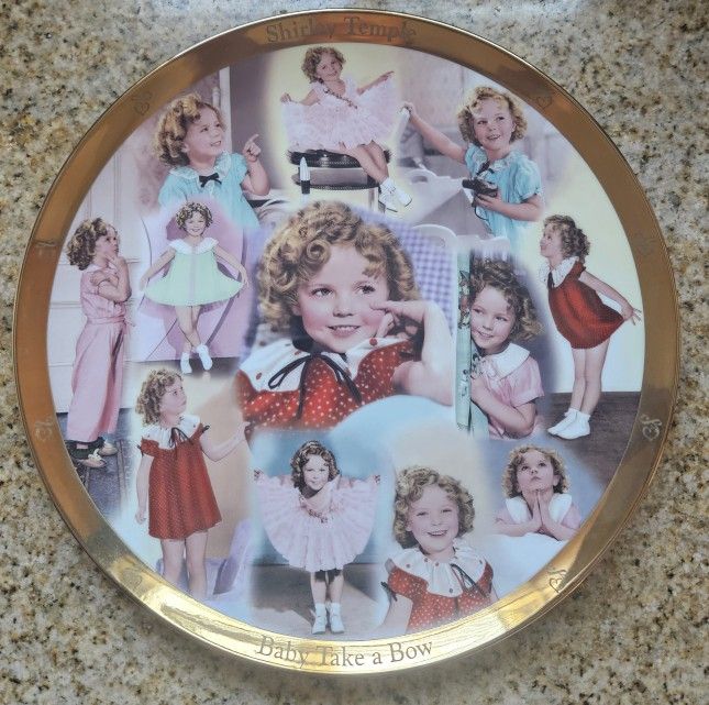 Shirley Temple Collectors Plate BABY TAKE A BOW