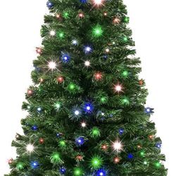 BRAND NEW 8ft Pre-Lit Artificial Christmas Tree