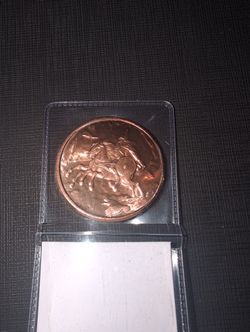 SLEIPNIR  1 oz. Copper Round coin  3RD  in Series   NORDIC CREATURES   