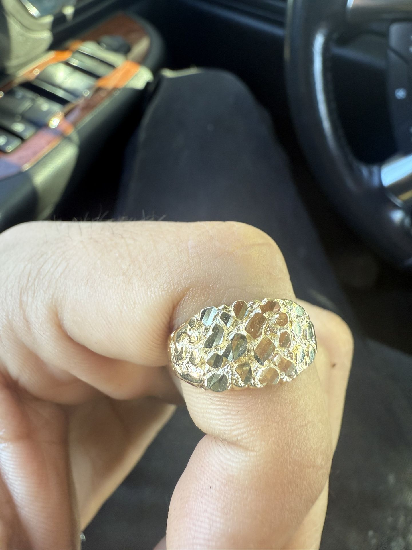 10k Nugget Ring