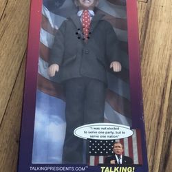 President  Talking Action Figure Talking Presidents 12 Inch NEW!