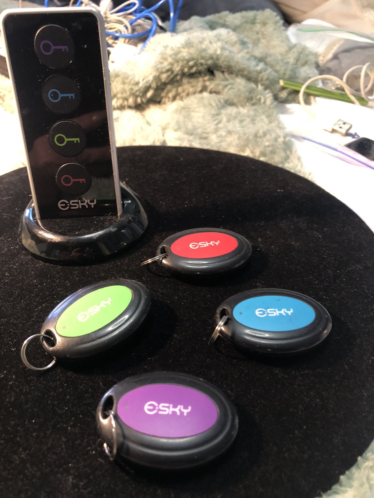 4 Attachable Remotes - ESKY Key/Wallet/Ect… Finder