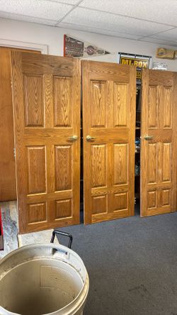 Solid Oak Wood Doors