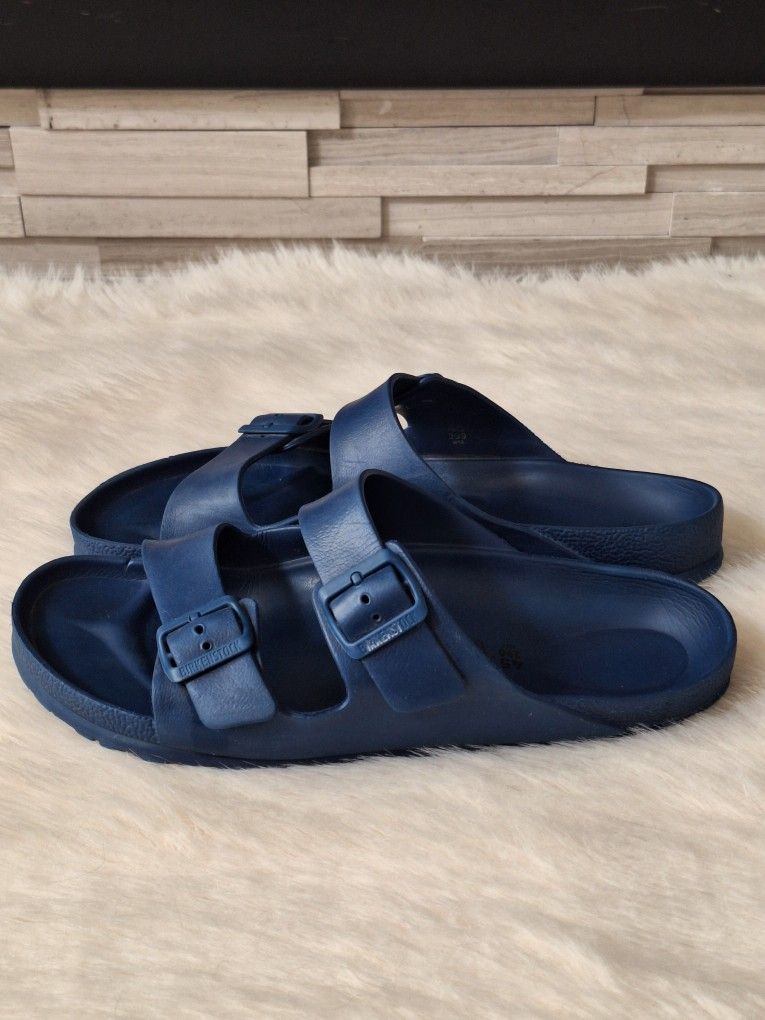 Men's blue Birkenstock Arizona Eva Sandals Size 12