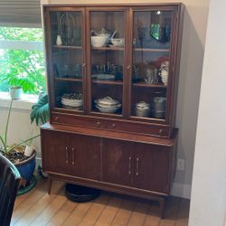 Mid Century Bar Or China Display Cabinet by Keller