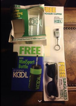 KOOL CIGARETTES COLLECTIBLES