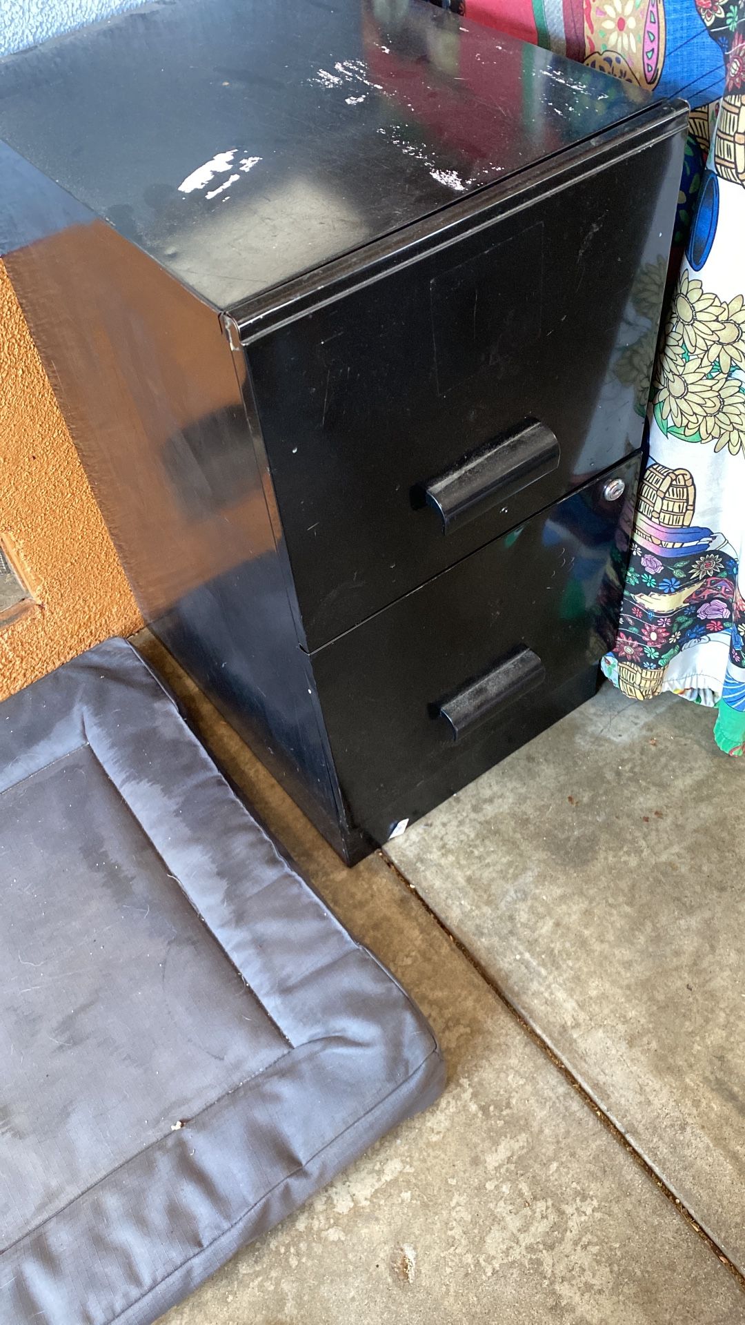 Old Metal Filing Cabinet