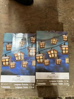 House Shaped String Lights 