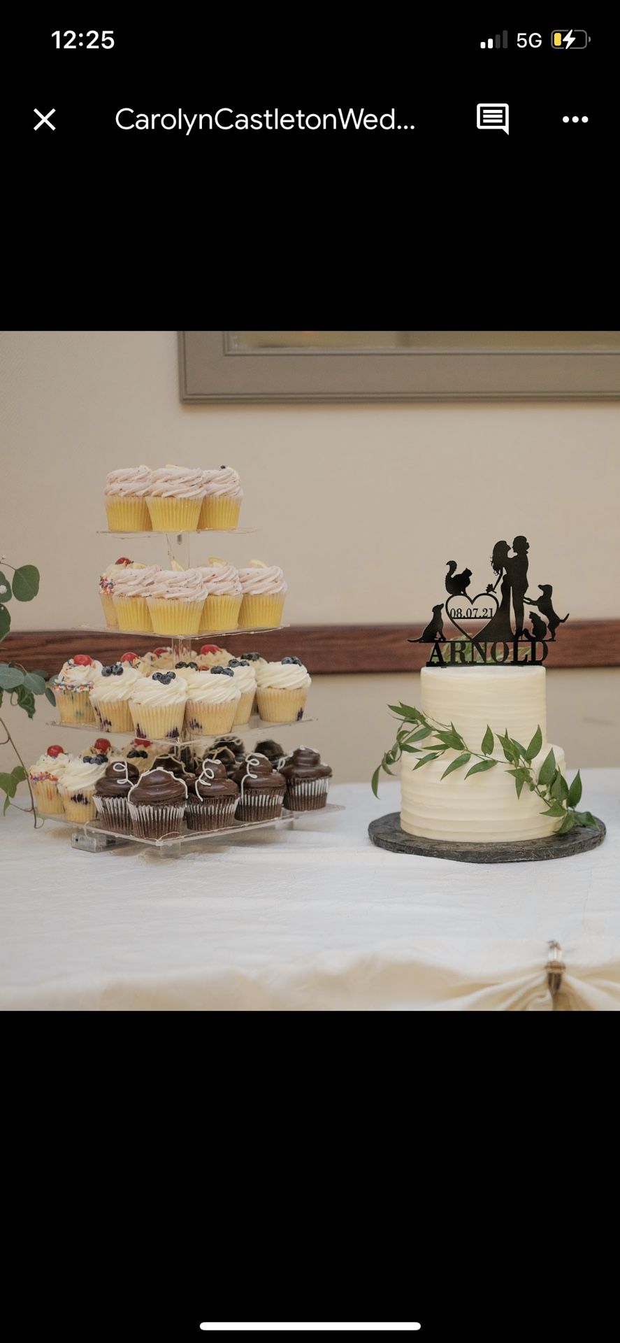 Cupcake stands - Used For wedding 