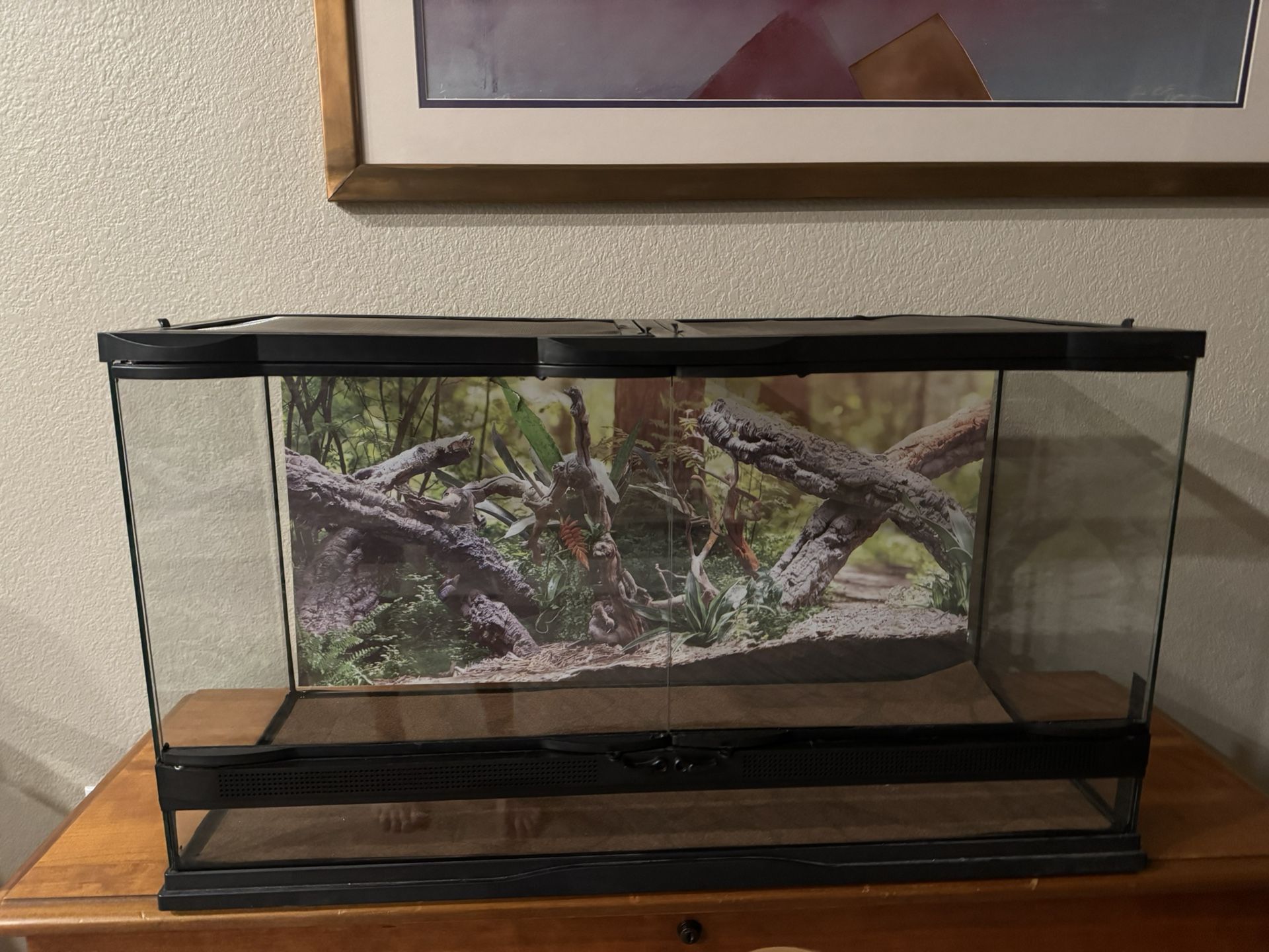 Zoo Med Naturalistic Front Opening Reptile Terrarium