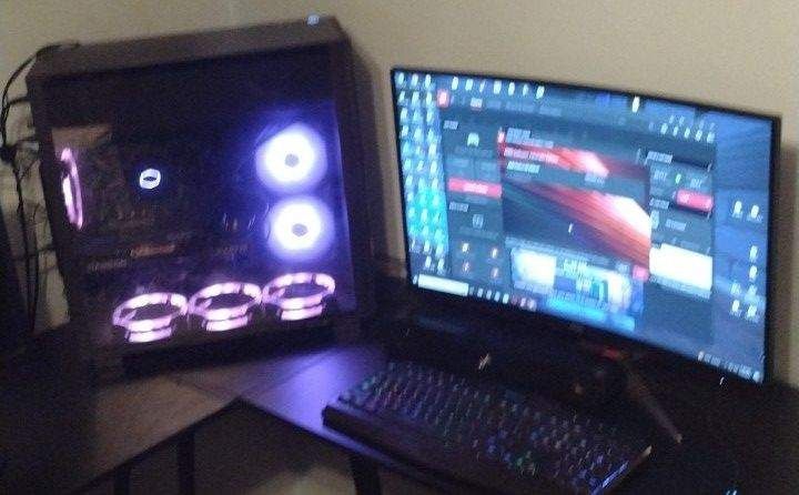 Gaming Pc & Monitor